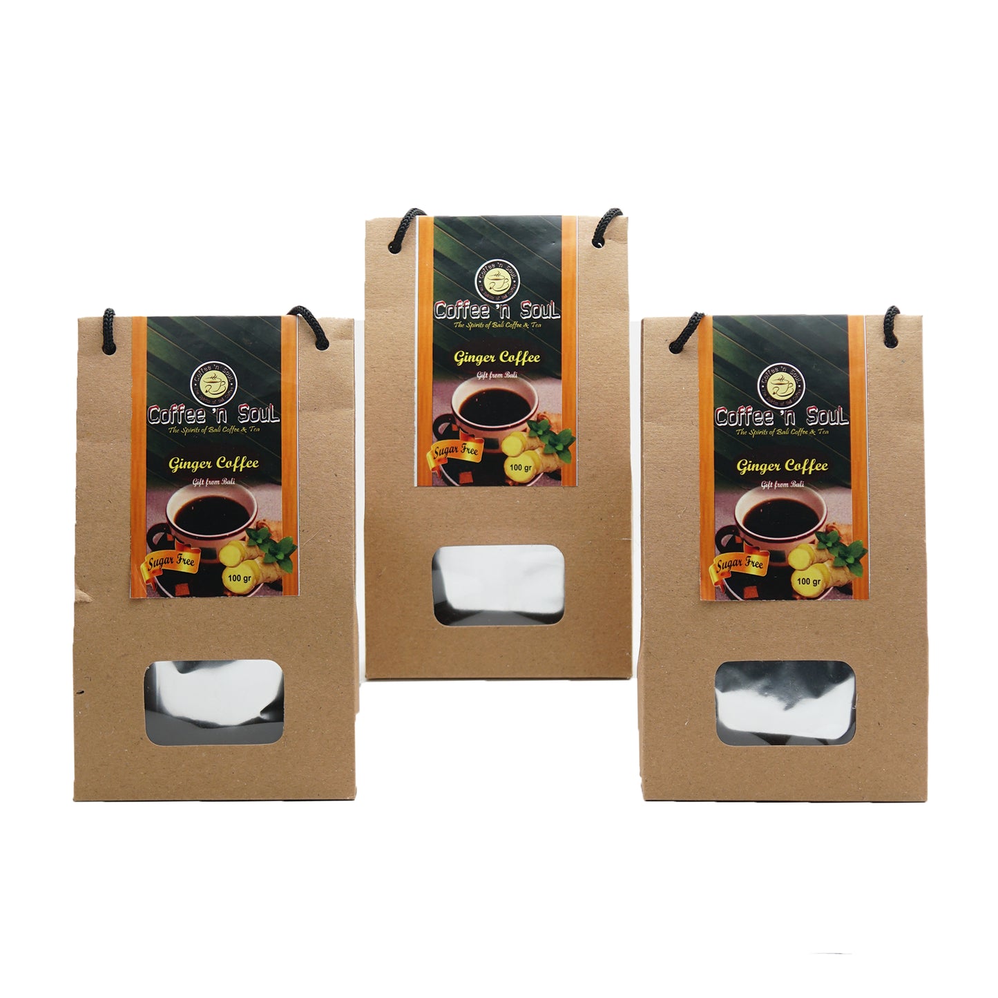 Ginger Coffee 100 gr sugar-free