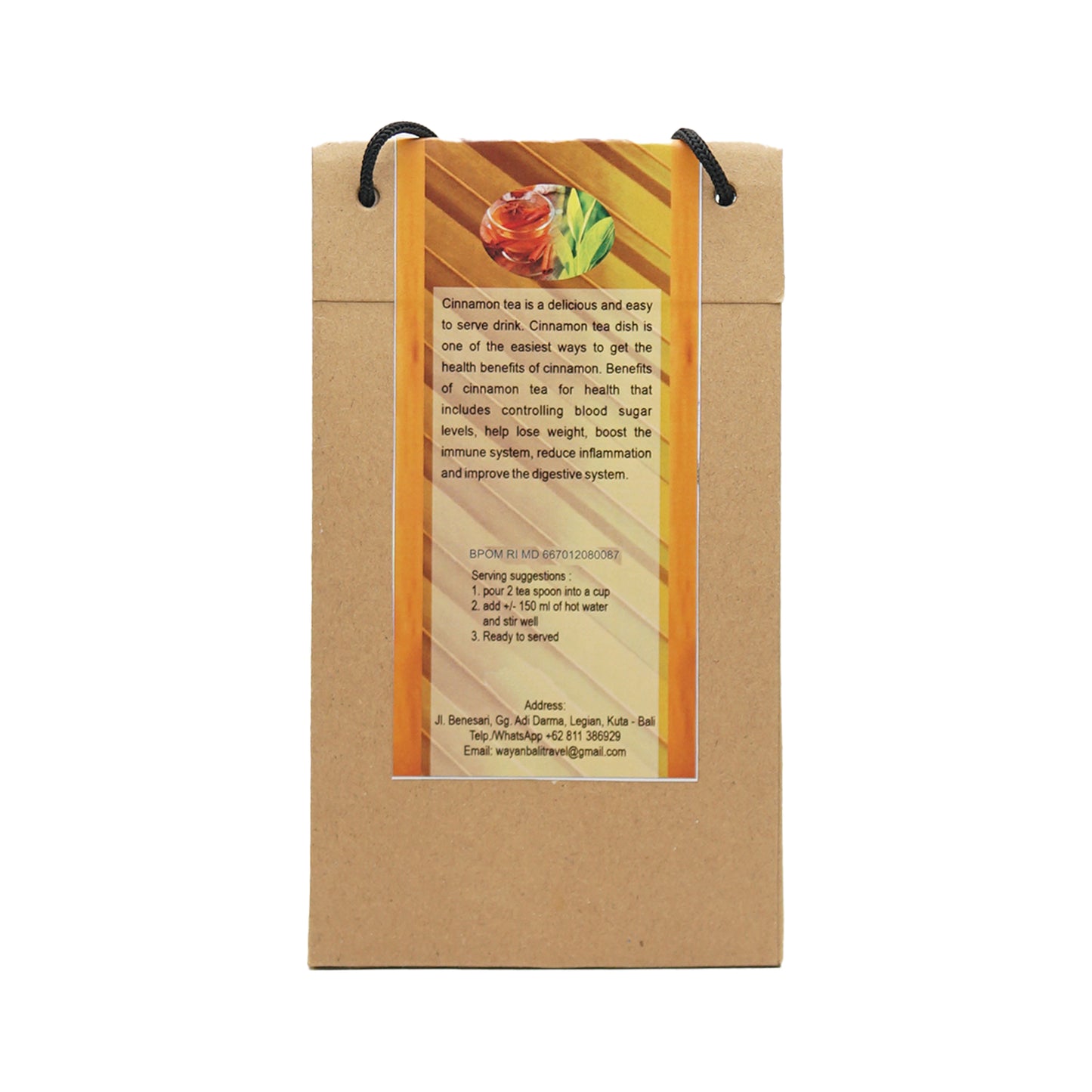 Cinnamon Tea Powder 100 gr sugar-free