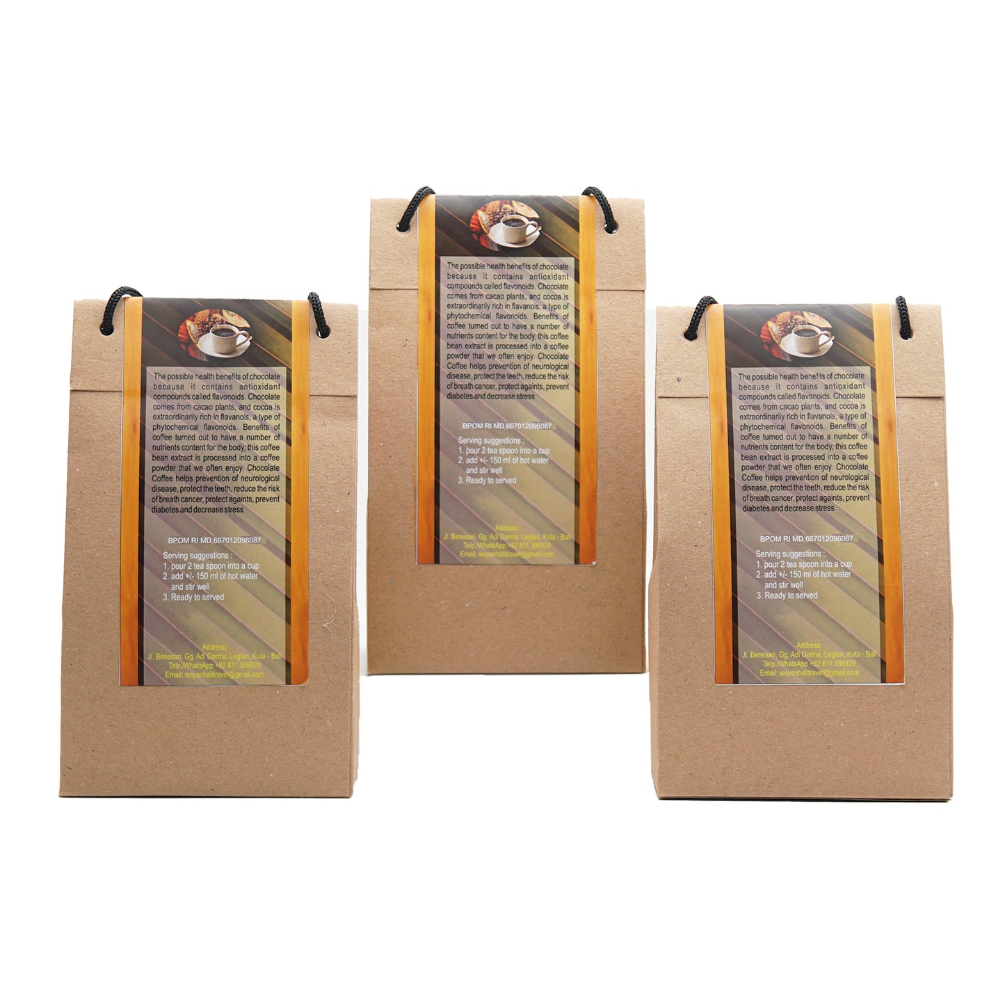 Chocolate Coffee 100 gr sugar-free
