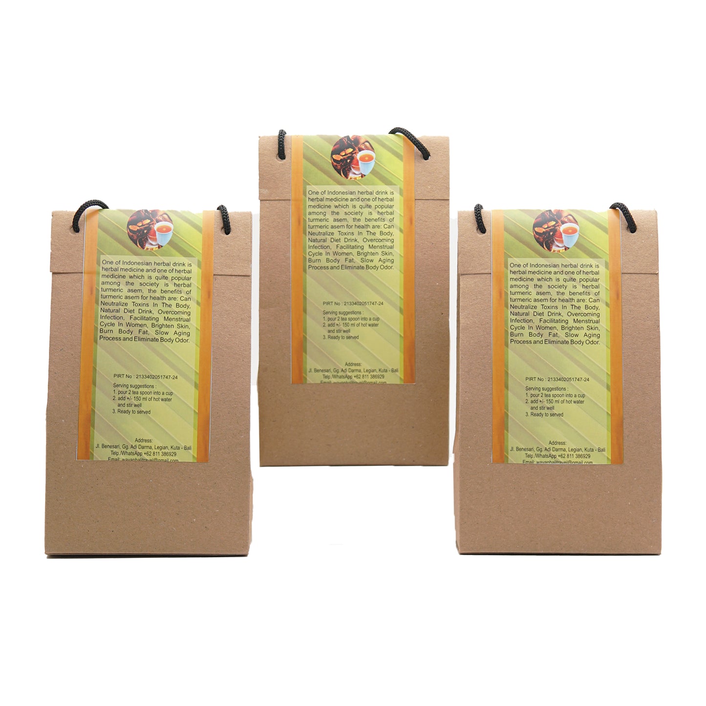 Turmeric Tamarind Tea 100 gr sugar-free