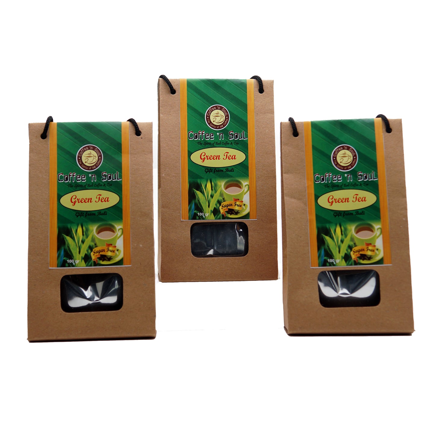 Green Tea Powder 100 gr sugar-free