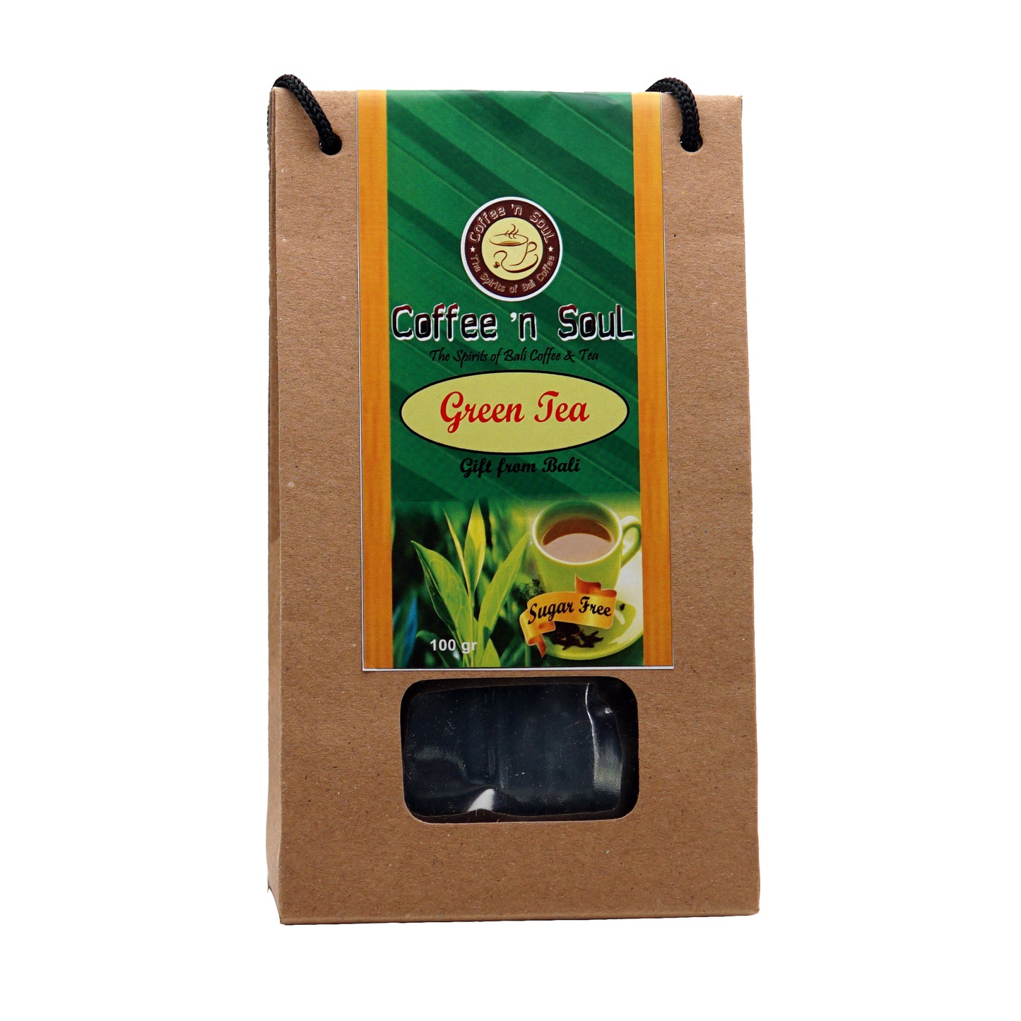 Green Tea Powder 100 gr sugar-free