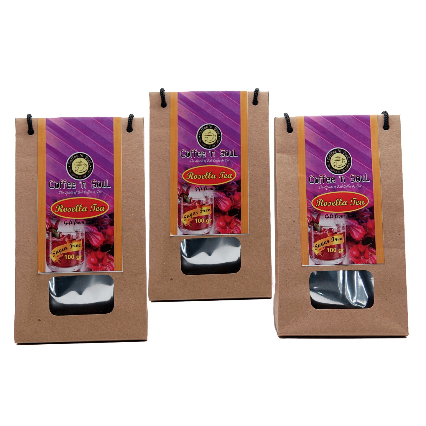 Rosella Flower Tea 100 gr sugar-free