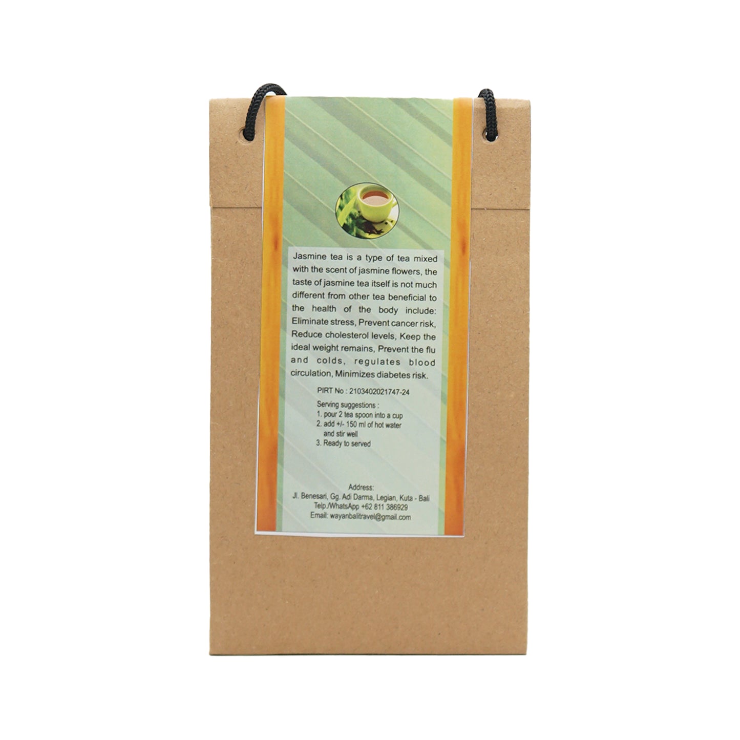 Jasmine Tea Powder 100 gr sugar-free