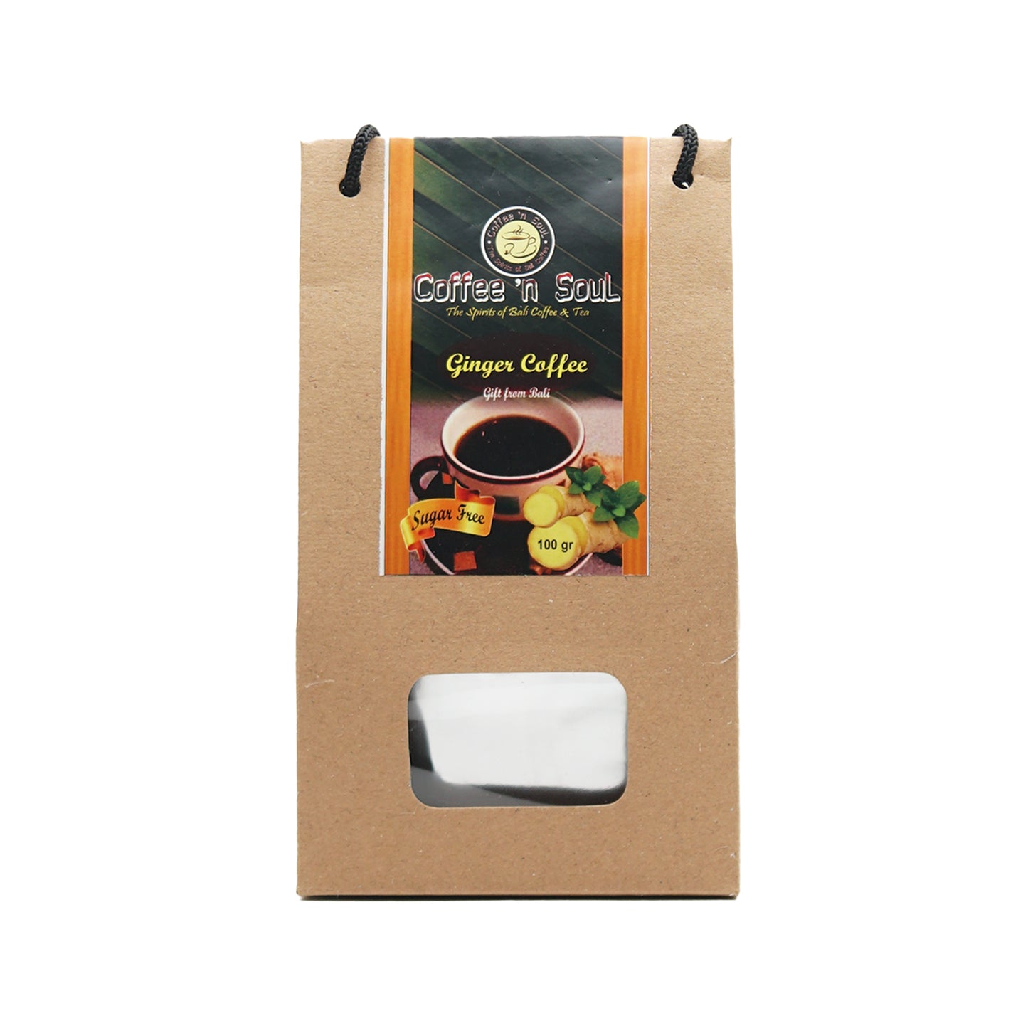 Ginger Coffee 100 gr sugar-free