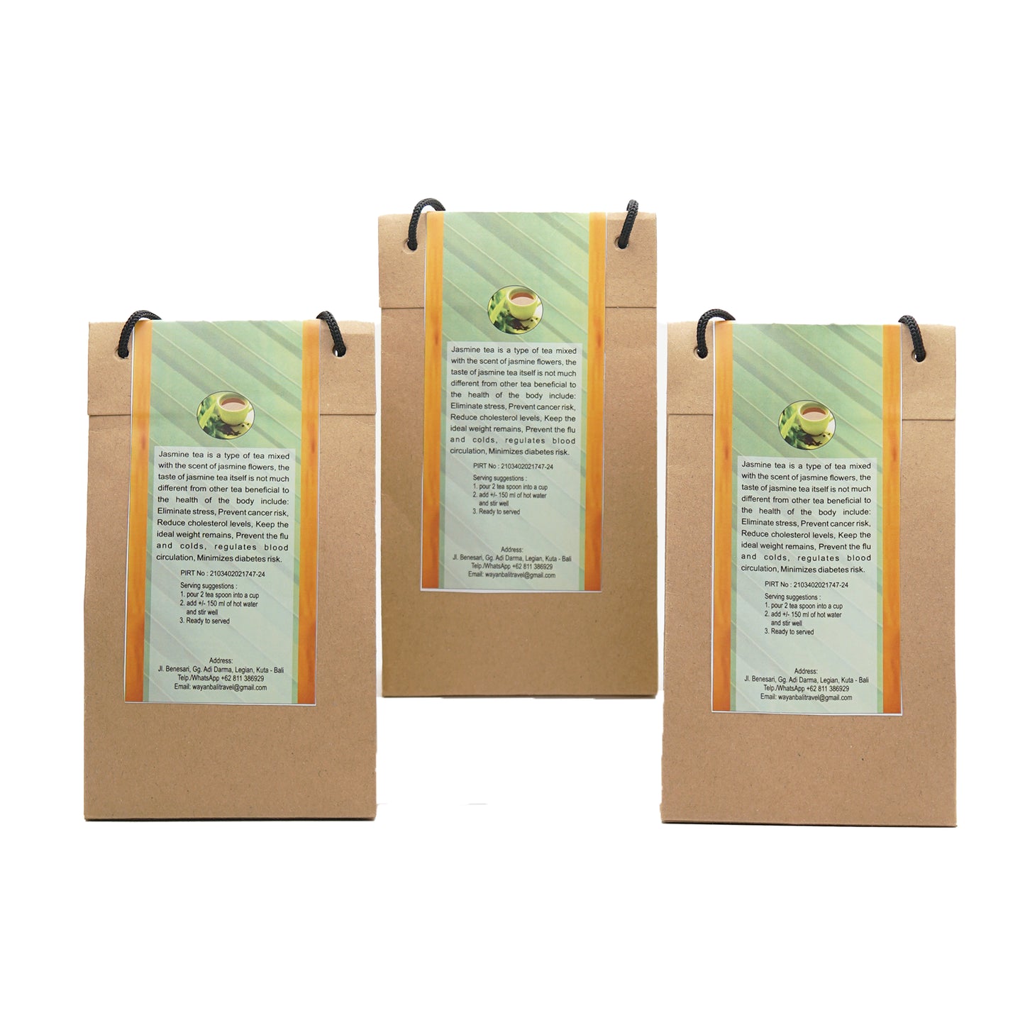 Jasmine Tea Powder 100 gr sugar-free