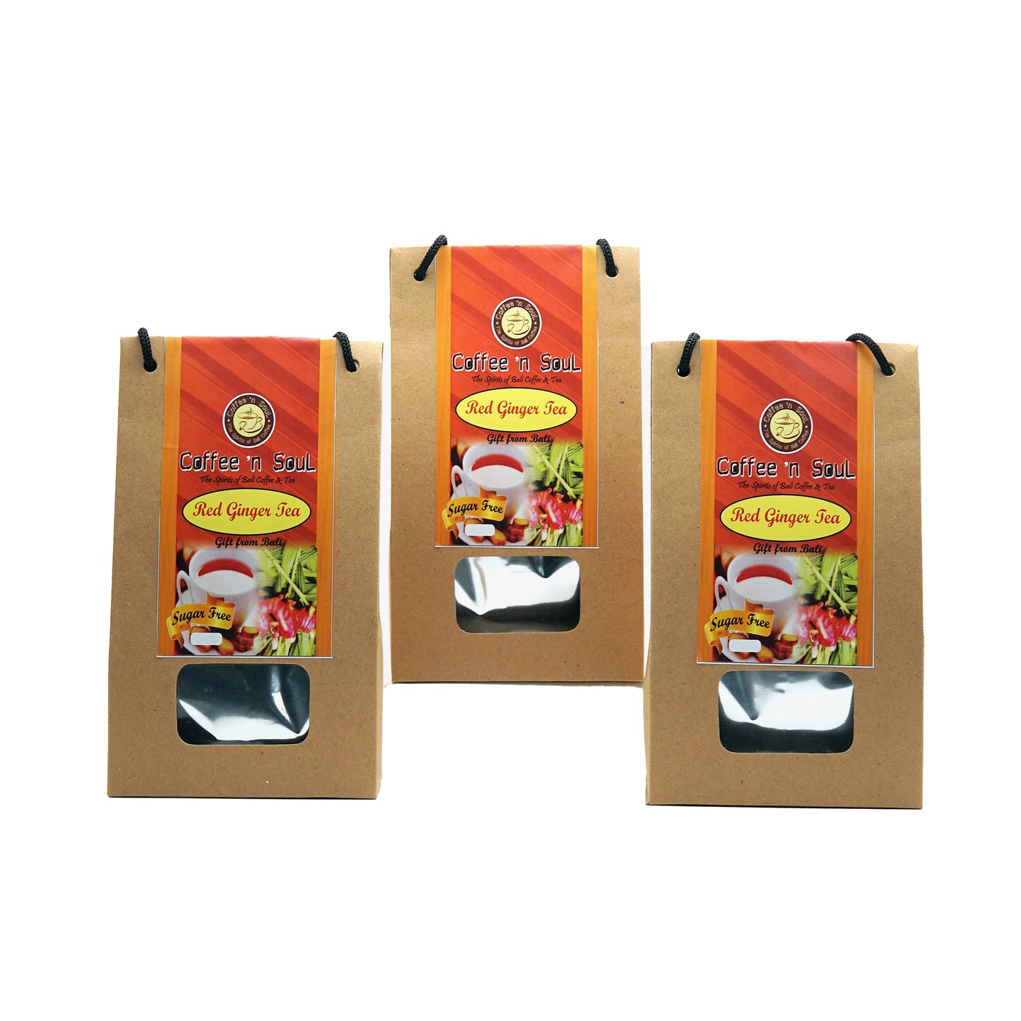 Red Ginger Tea 100 gr sugar-free