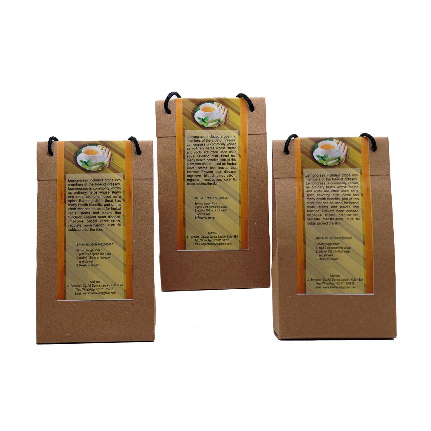 Lemongrass Tea 100 gr sugar-free